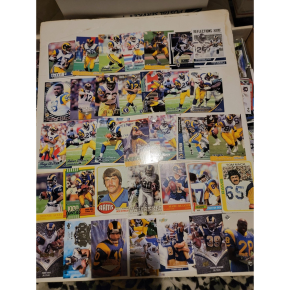 Unbranded | Toys | 37 Large Lot Nfl Trading Cards Vintage Modern ...